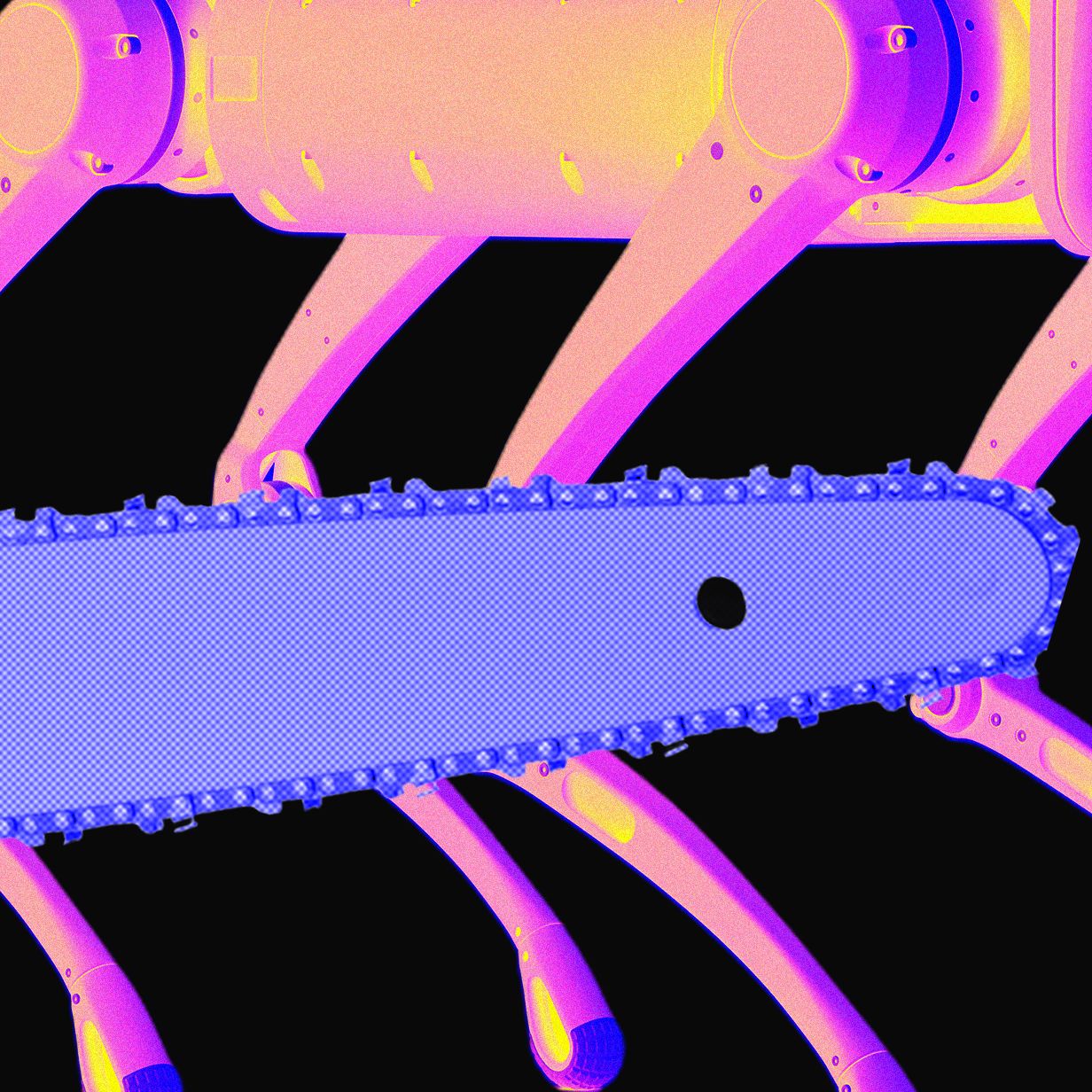 Questo robot AI-Powered continua ad andare anche se lo attacchi con una motosega